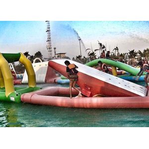 Family Water Parks For Fun , Summer Waves Inflatable Water Park For Kids / Adult