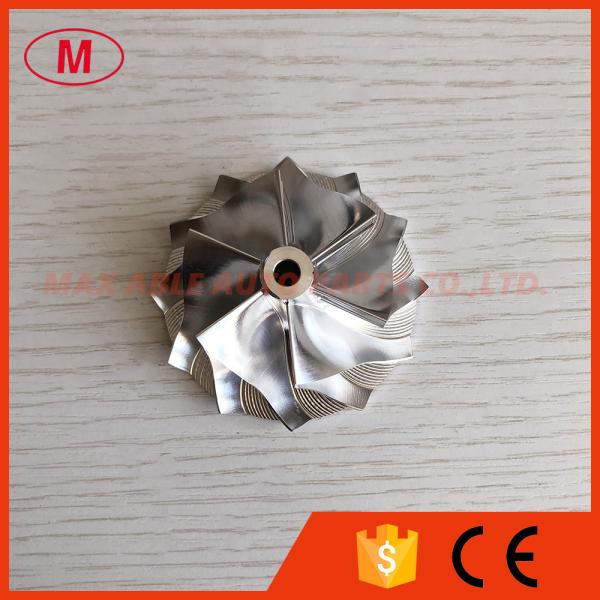 Buy CT12 6+6 blades 43.08/58.03mm 17291-67010 high performance turbocharger milling/aluminum 2618/billet compressor wheel at wholesale prices