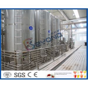 High Automatic Dairy Plant Project Milk Processing Equipments With SUS304