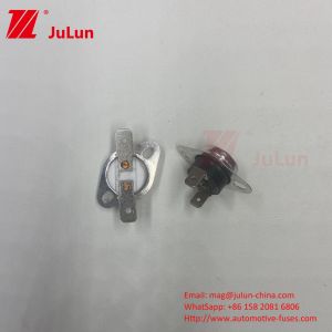 Hermal Switch Contact AC250VManual Reset Thermal Protector Microwave Ovens Use Over Heat KSD Bimetal Thermostat
