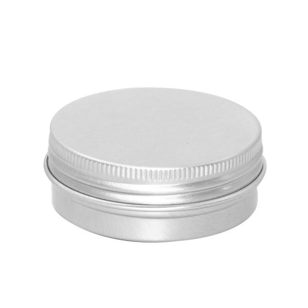 Buy Small 60g Aluminium Lip Balm Pots Cosmetic Jar at wholesale prices