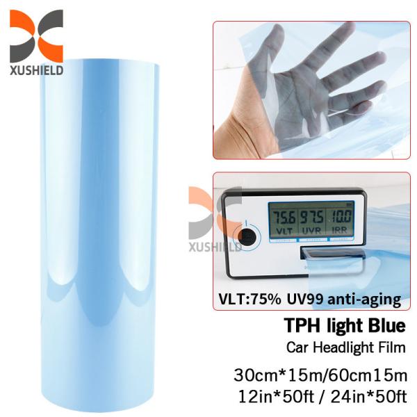 TPH Headlight Tint Film Car Headlight Covers 30cm*15m/60cm*15m