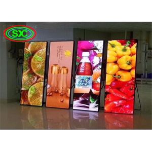Full color indoor P 3 poster LED display support wifi/ usb/4g control