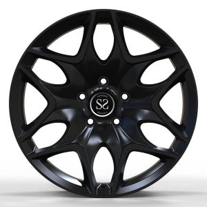 Custom Forged 1PC Aluminum Alloy Rim 16" 17" 18" 19" Satin Black For FIAT 500X