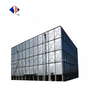 Customized 1000L-1500000L Capacity Pressed Steel Water Tank with Galvanized