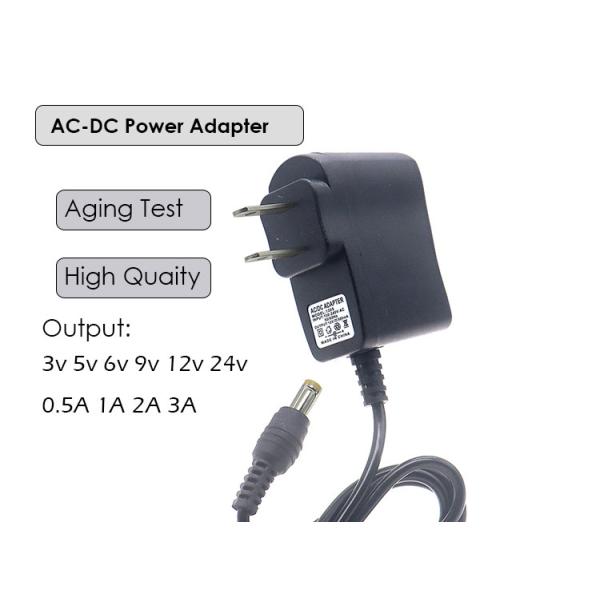 US EU UK AU Plug AC to 5V 9V 12V DC 5.5x2.1mm 2.5 Jack Power Supply Adapter