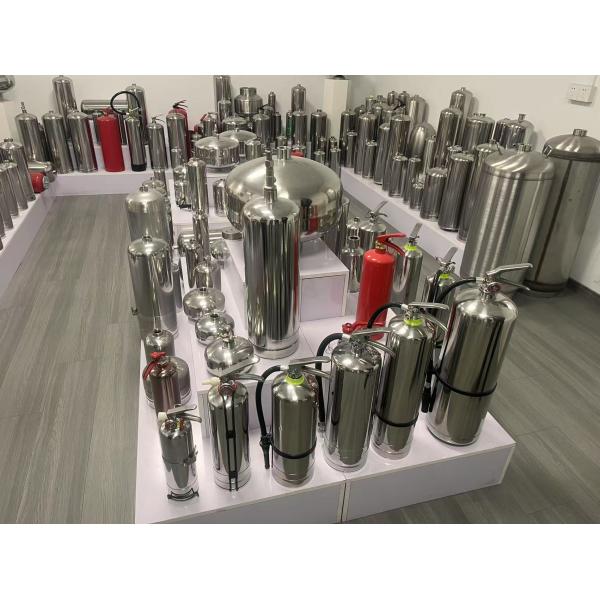 Custom 1l Check Ispection Empty Stainless Steel Fire Extinguisher Cylinder