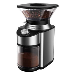 Quality High Capacity Professional Conical Burr Coffee Grinder ABS With 19 Precise Grind Setting for sale