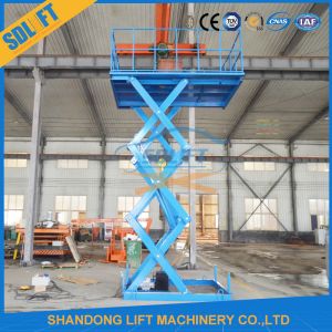 Stationary Hydraulic Lift Table Fixed Low Profile With CE