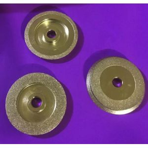 Rough Cubic Boron Nitride CBN Grinding Wheel Chamfering Electroplated