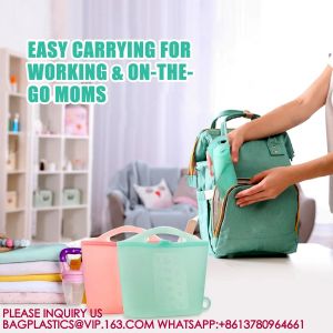 Silicone Microwave Sterilizer Bag Breast Pump Sterilizer Bags Pacifiers, Steam