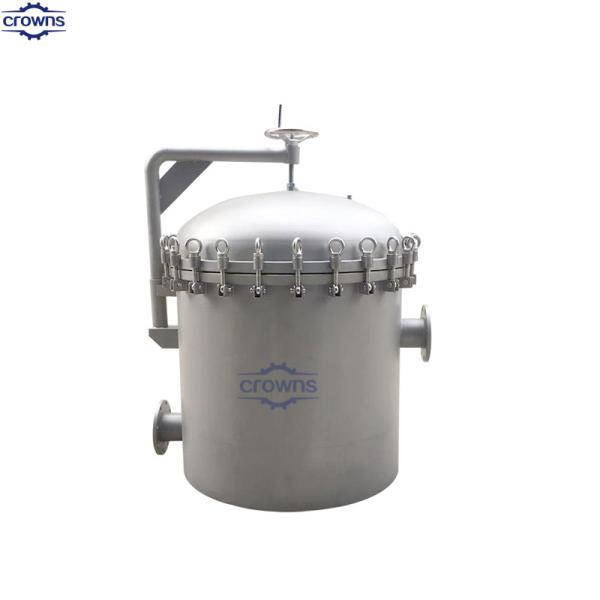 30 Inch Large Flow Rate Distilled Alcohol Filter Stainless Steel Cartridge Filter Housing For Beer Wine Filtration Equip