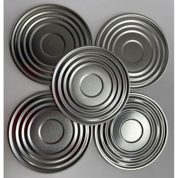 603D 153mm Bottom Ends Tinplate Tin Cover Can Gold Silver Lid