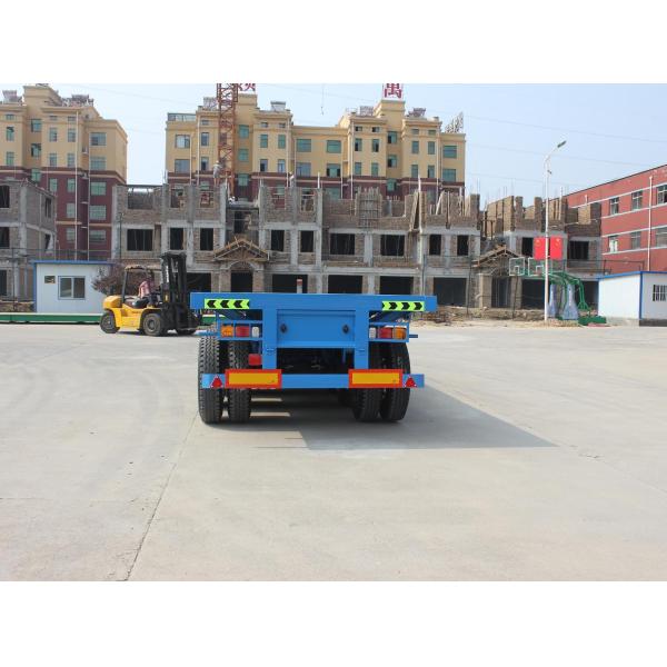 High Bed Container Chassis 4 Axles 20 40 48 53 Feet Trailer for Container Transport