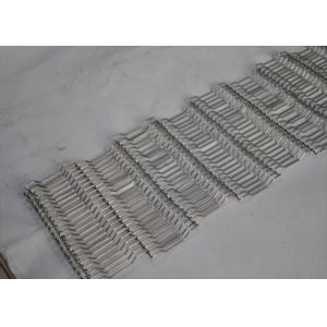 SS Balanced Weave Belt / Chain Link Conveyor Belt Wire Mesh For Transport