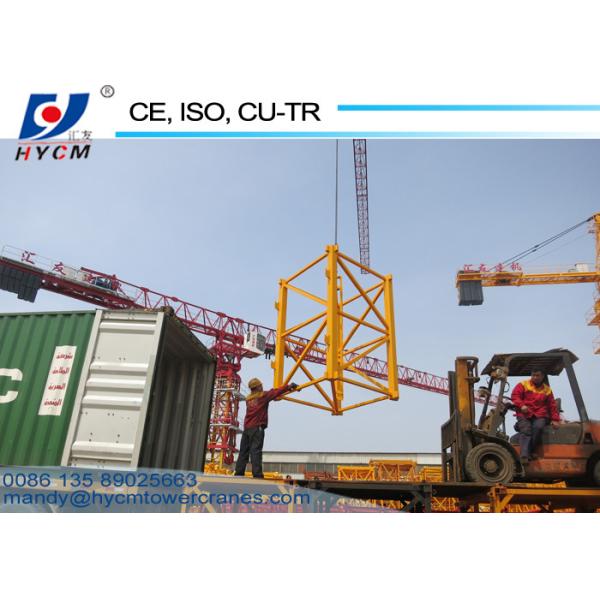 2020 Hot Factory Direct Sale 6ton Load 56m Boom Hammerhead Tower Crane Manufacturer