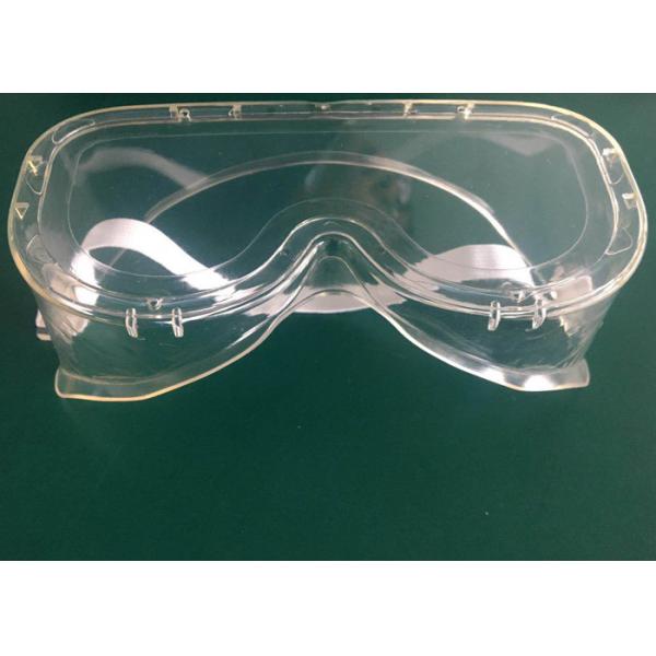 Buy UV Resistance Disposable Medical PPE / Transparent Science Safety Goggles at wholesale prices