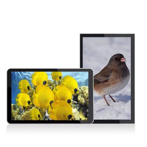 Digital Poster Wall Mount Digital Signage IR Remote Control Ad Display Screen 32