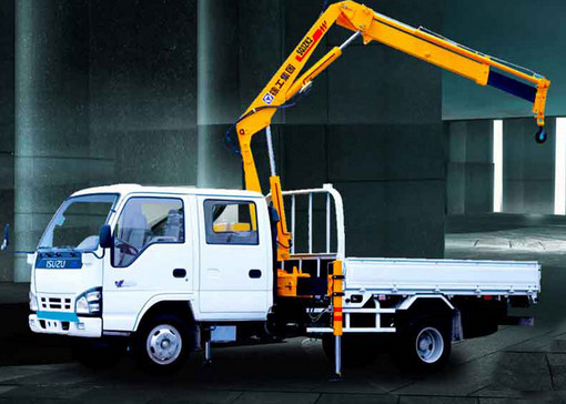 Buy XCMG Hydraulic Arm Knuckle Boom Truck Mounted Crane With CE Certification at wholesale prices