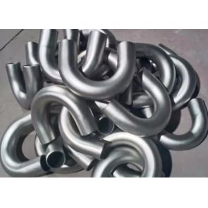 180 Degree Carbon Steel Pipe Bend 2d 3d 5d Black Painting