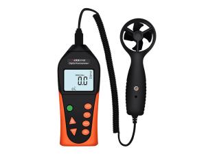 Quality High Sensitivity LCD Handheld Wind Gauge Portable Wind Anemometer for sale
