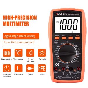VICTOR 88C Manual Range Digital Multimeter 1999 Counts With True RMS 1000V/20A
