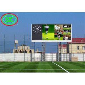 HD outdoor P10 Led Billboard LED display average consume 700 W/M²