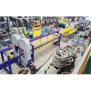 Twin vertical bandsaw Industrial Sawmill Equipment Bottom Cutting Wood Bandsaw