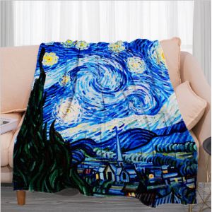 China Machine Weaved Printing Polyester Fleece Blanket For All Season on sale