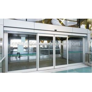 Slender Fine Frame Automatic Sliding Door Operator Upside Down Style