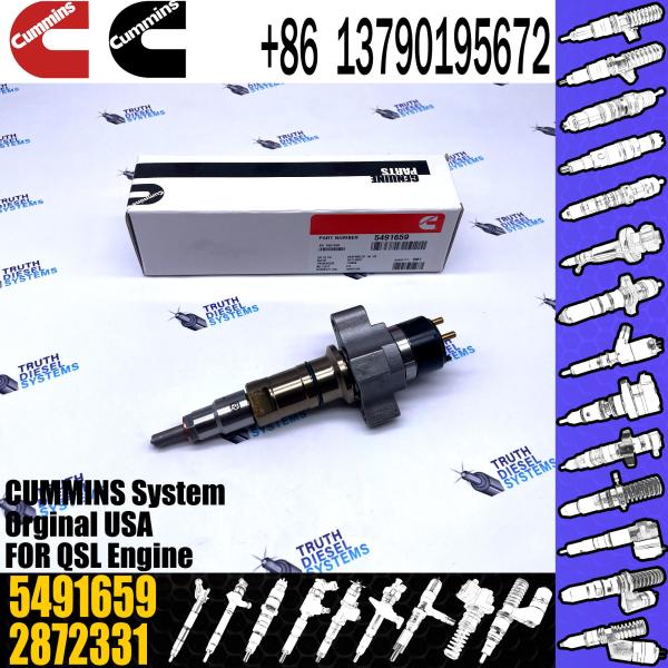 4359204 5491659 Diesel Engine Fuel Injector For Cummins Excavator QSL9.3 ISCE