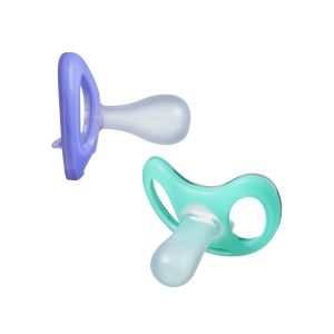 Custom Size Dummy Nipple For Baby , Comfortable Silicone Baby Pacifier