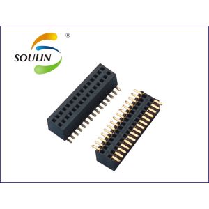 0.8mm Pitch Right Angle Female Header Waterproof Gold Plated