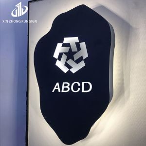 Wholesale Restaurant Outdoor Signs Stainless Steel Led Hollow Out Light Box