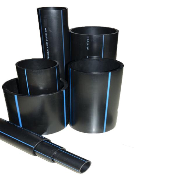 Black PE Water Irrigation Supply Pipe Plastic Underground DN1000mm