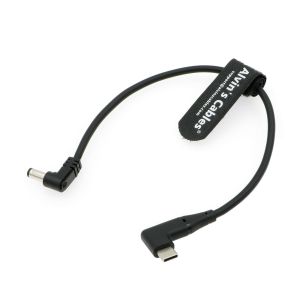 Right Angle USB-C Type-C PD To DC Power Cable PD Charging Cable For Blackmagic