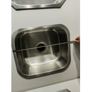 Brushed Ss201 Small Single Bowl Undermount Stainless Steel Kitchen Sink