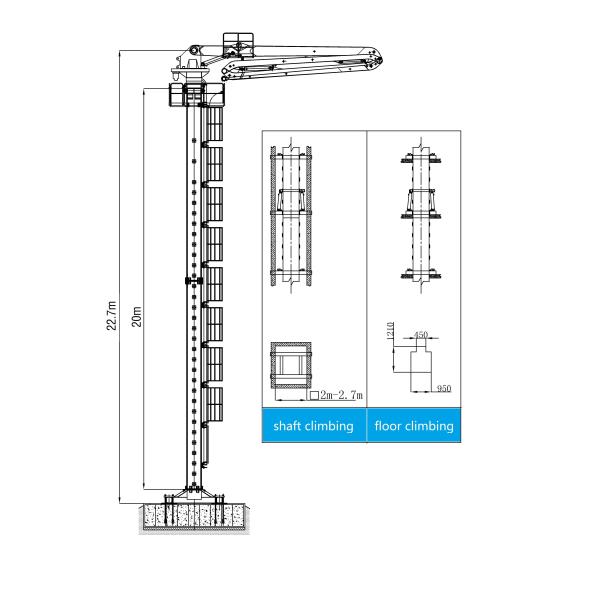 Buy Zoomwolf Concrete Distributor Boom Hydraulic And Electrical System at wholesale prices