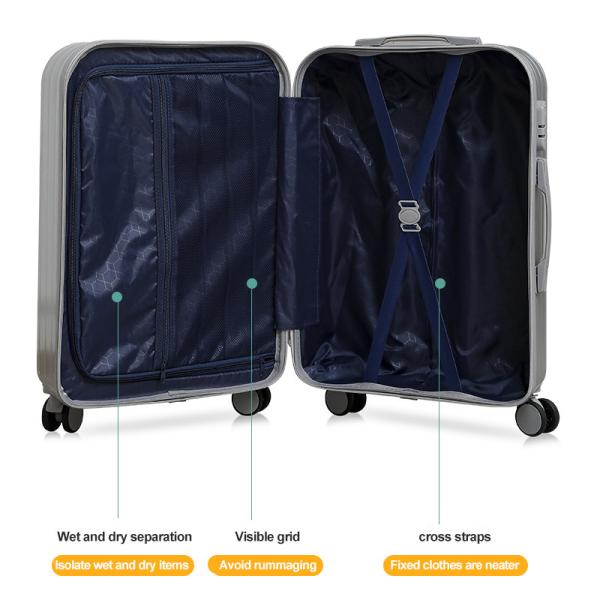 (998)Luggage cup holder style internet famous 20 inch 24 universal wheel password box 26 durable and sturdy travel suitcase suitcase