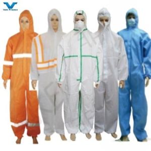 Personal Safety Light Chemical Protective Clothing Nonwoven Sf Coveralls CE