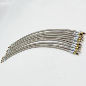 Stainless Steel Wire Braided LPG Hose With Fittings