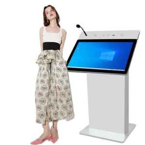 E Classroom Multimedia Podium Smart 350nits Brightness Computer Podium