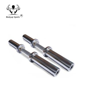 500mm Fitness Weight Bar , Weight Lifting Equipment Pure Steel Material