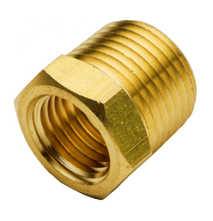 ANSI CNC High quality brass connection fitting with nickle and chrome plated at