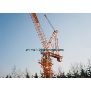 16T QTD300 Luffing Tower Crane LVF Variable Frequency Mechanisms Control