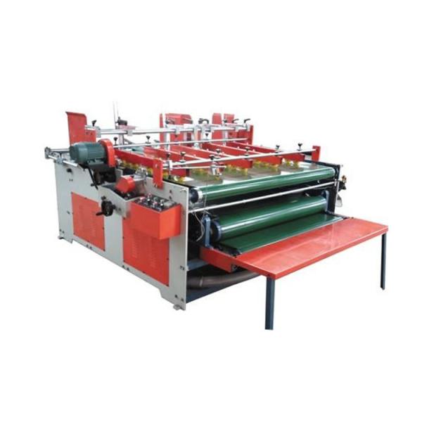 Buy Combine Pressure 2500mm Box Folder Gluer Machine Semiautomatic at wholesale prices
