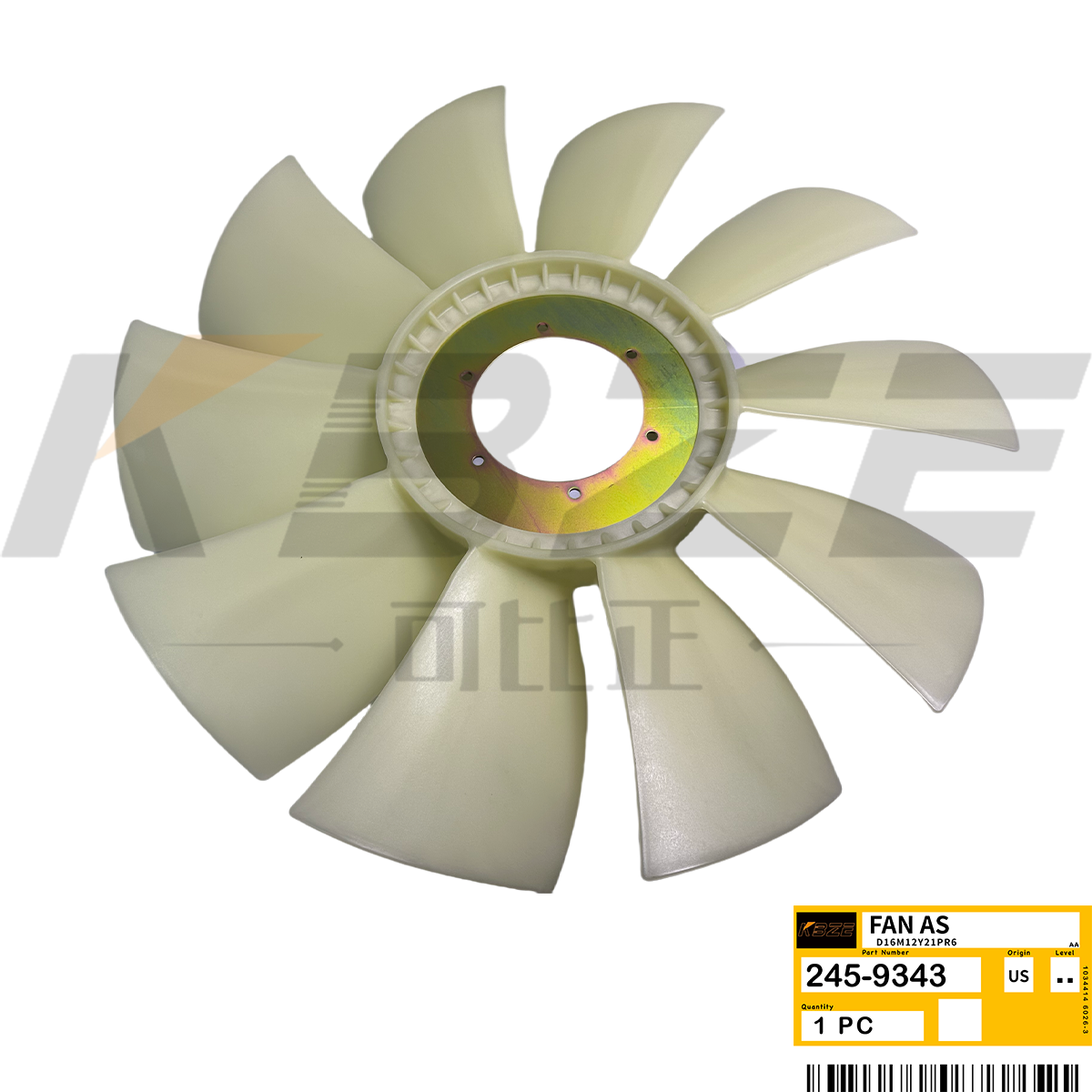 CATERPILLAR 3066 C6.4 FAN BLADE 245-9343 2459343 10B 6H FOR 320D 321D 323D