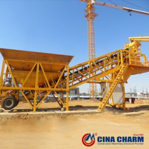 35m3/hr Mobile Concrete Batching Plant YHZS35 Mobile Rmc Plant