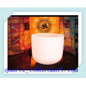 Quality crystal Quartz Singing Bowls for sale