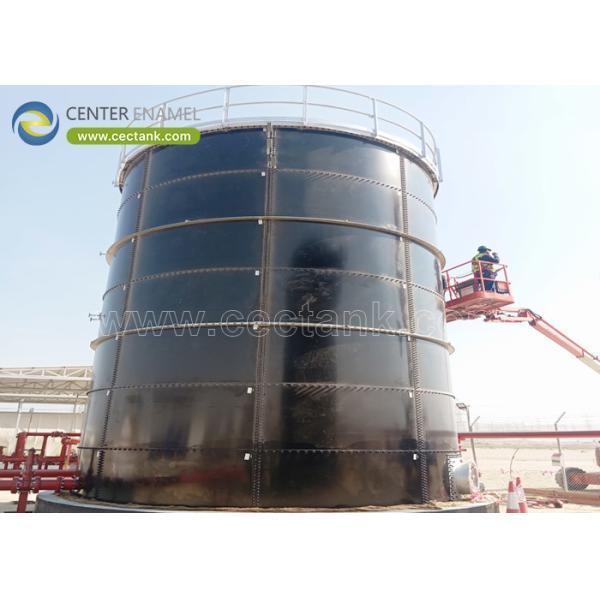 Landfill Leachate Storage Tanks with Aluminum Alloy Trough Deck Roofs: Durable